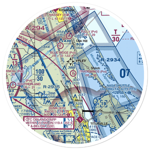 Tradewinds Aerodrome (3FD6) VFR Sectional Sticker (30 mile)