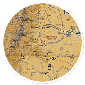 Tercio Ranch Airstrip (3CO4) VFR Sectional Sticker (30 mile)