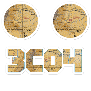Tercio Ranch Airstrip (3CO4) VFR Sectional Sticker Pack