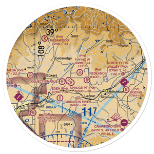 Cridler Field (3CO1) VFR Sectional Sticker (30 mile)