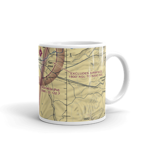 High Mesa Airpark (3AZ8) VFR Sectional  Mug