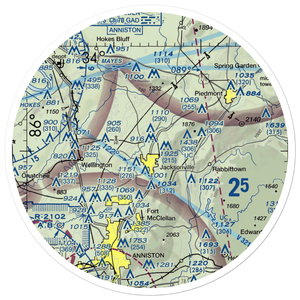 Edwards Farm Airport (3AL5) VFR Sectional Sticker (30 mile)