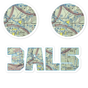 Edwards Farm Airport (3AL5) VFR Sectional Sticker Pack