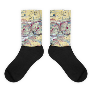 B & B Boys Ranch Airport (3AK6) VFR Sectional Socks