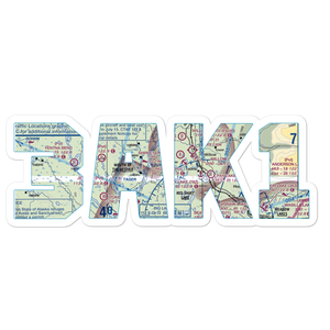 Deshka Landing Airport (3AK1) VFR Sectional Sticker