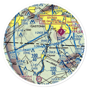Rizzy Ridge Airport (39SC) VFR Sectional Sticker (20 mile)