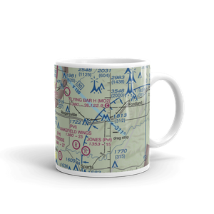 Gardner Airport (39MO) VFR Sectional  Mug