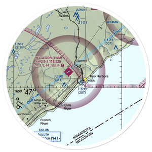 Anthony Private Airport (39MN) VFR Sectional Sticker (30 mile)