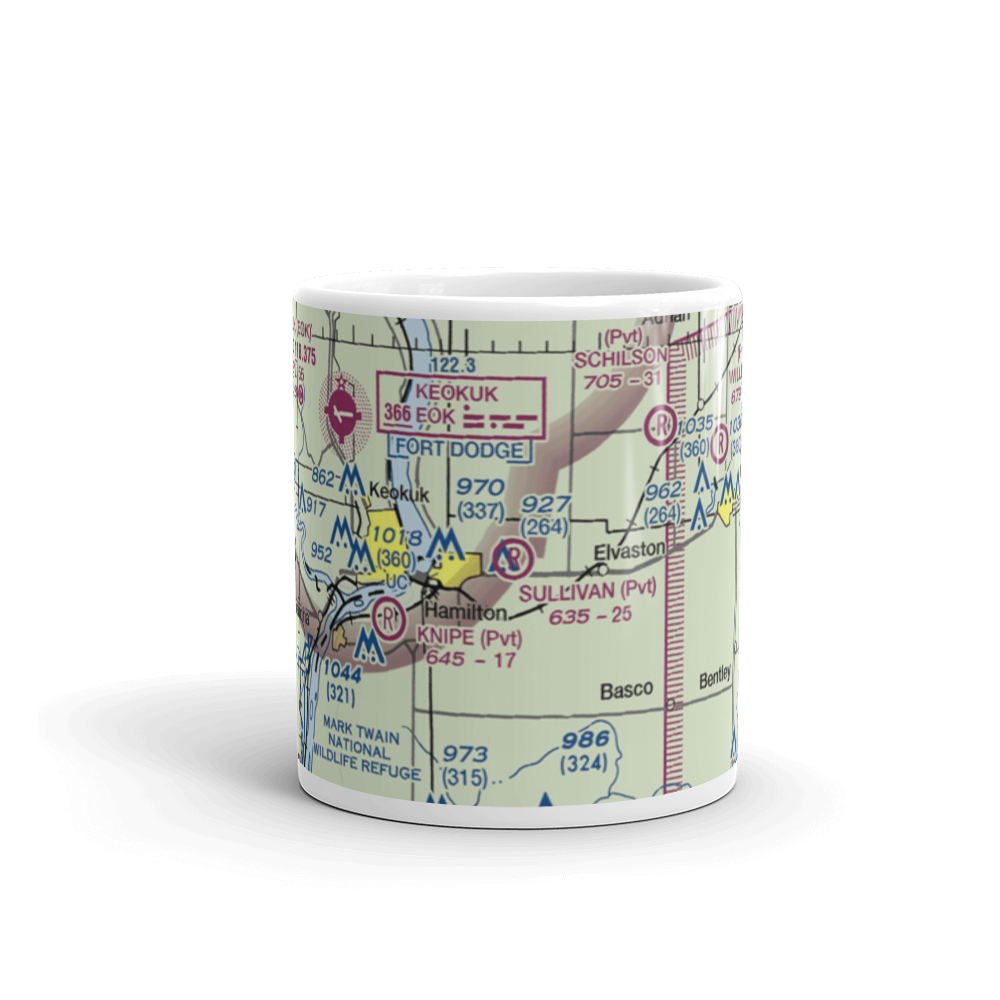Sullivan Airport (39LL) VFR Sectional  Mug 