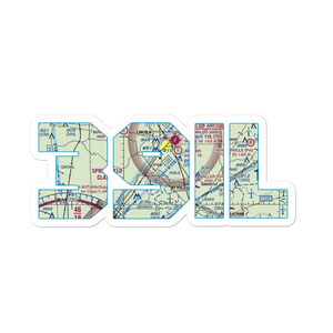 Mason Airport (39IL) VFR Sectional Sticker