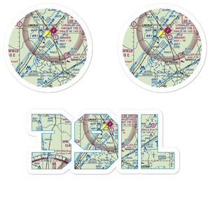 Mason Airport (39IL) VFR Sectional Sticker Pack