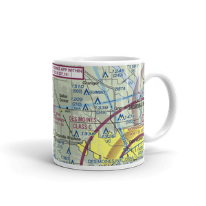 Husband Field (39IA) VFR Sectional  Mug