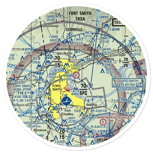 Twin Cities Airport (39AR) VFR Sectional Sticker (30 mile)