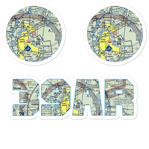 Twin Cities Airport (39AR) VFR Sectional Sticker Pack