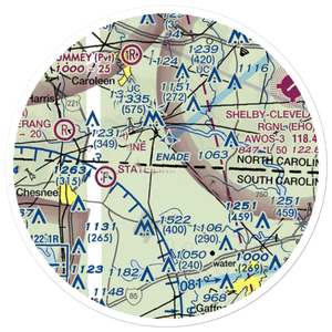 La Dolce Terra Airport (38SC) VFR Sectional Sticker (20 mile)