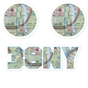 Greenlawn Farm Airport (38NY) VFR Sectional Sticker Pack