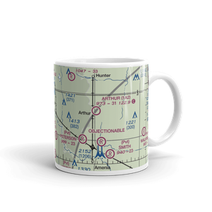 Schroeder Private Airport (38ND) VFR Sectional  Mug