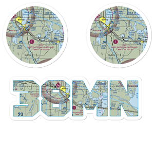 Chandler Personal Use Airport (38MN) VFR Sectional Sticker Pack