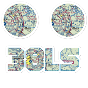 Ace Flying Airport (38LS) VFR Sectional Sticker Pack