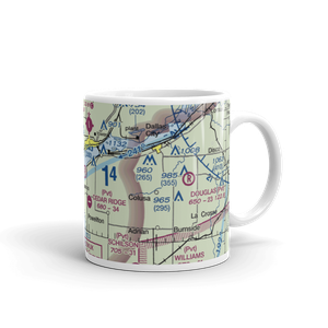 Winchester Airport (38IS) VFR Sectional  Mug
