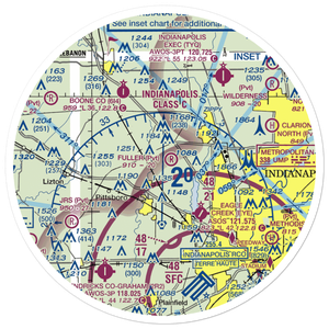 Fuller Field (38IN) VFR Sectional Sticker (30 mile)