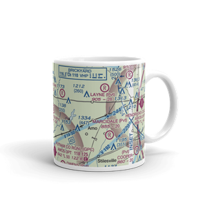 Hampton Field (38II) VFR Sectional  Mug