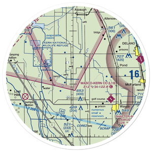 Cashen Airport (38CA) VFR Sectional Sticker (30 mile)