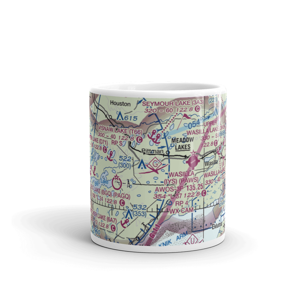Mels Airport (38AK) VFR Sectional  Mug 