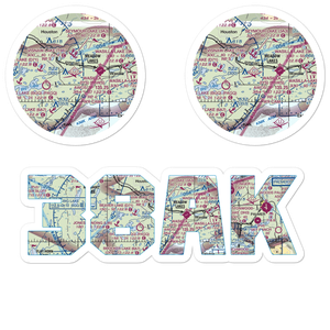 Mels Airport (38AK) VFR Sectional Sticker Pack