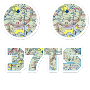 J Linn Airport (37TS) VFR Sectional Sticker Pack