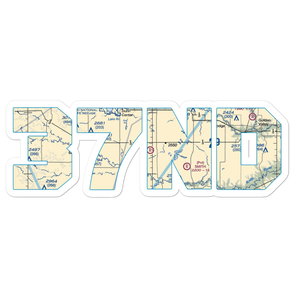 Sunset Strip (37ND) VFR Sectional Sticker