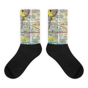 Lyall-Roberts Airport (37CL) VFR Sectional Socks