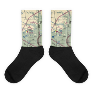 Mill Iron Ranch South Airport (36XS) VFR Sectional Socks