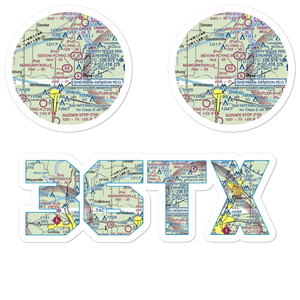 Bevoni-Flying B Airport (36TX) VFR Sectional Sticker Pack