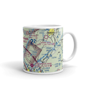 Greensboro North Airport (36NC) VFR Sectional  Mug