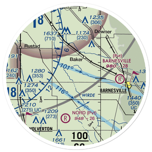 Wagner Farm Airport (36MN) VFR Sectional Sticker (20 mile)