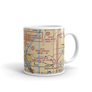 Fat Chance Airport (36CO) VFR Sectional  Mug