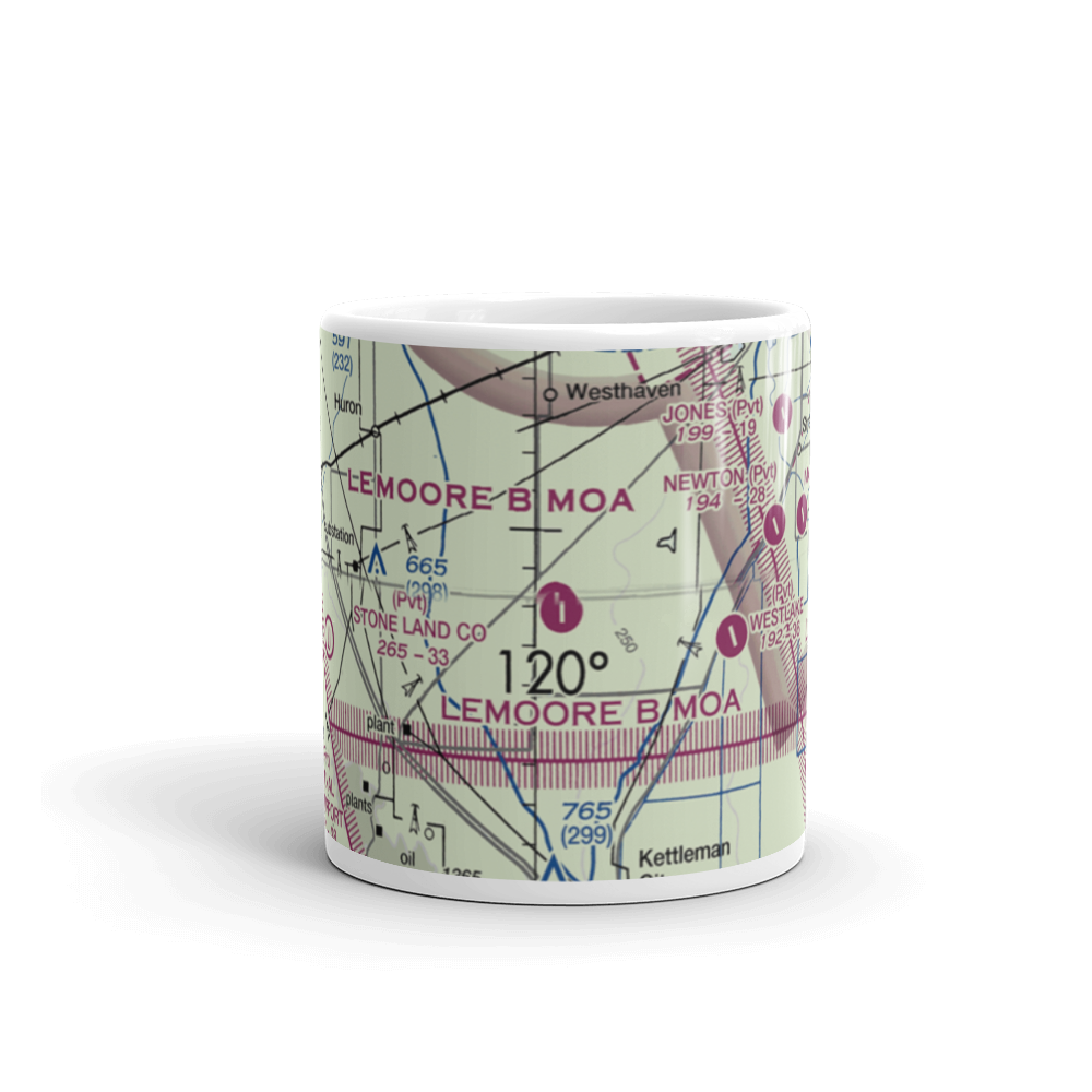 Stone Land County Airport (36CA) VFR Sectional  Mug 
