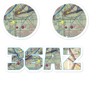 Valley Farms Airport (36AZ) VFR Sectional Sticker Pack