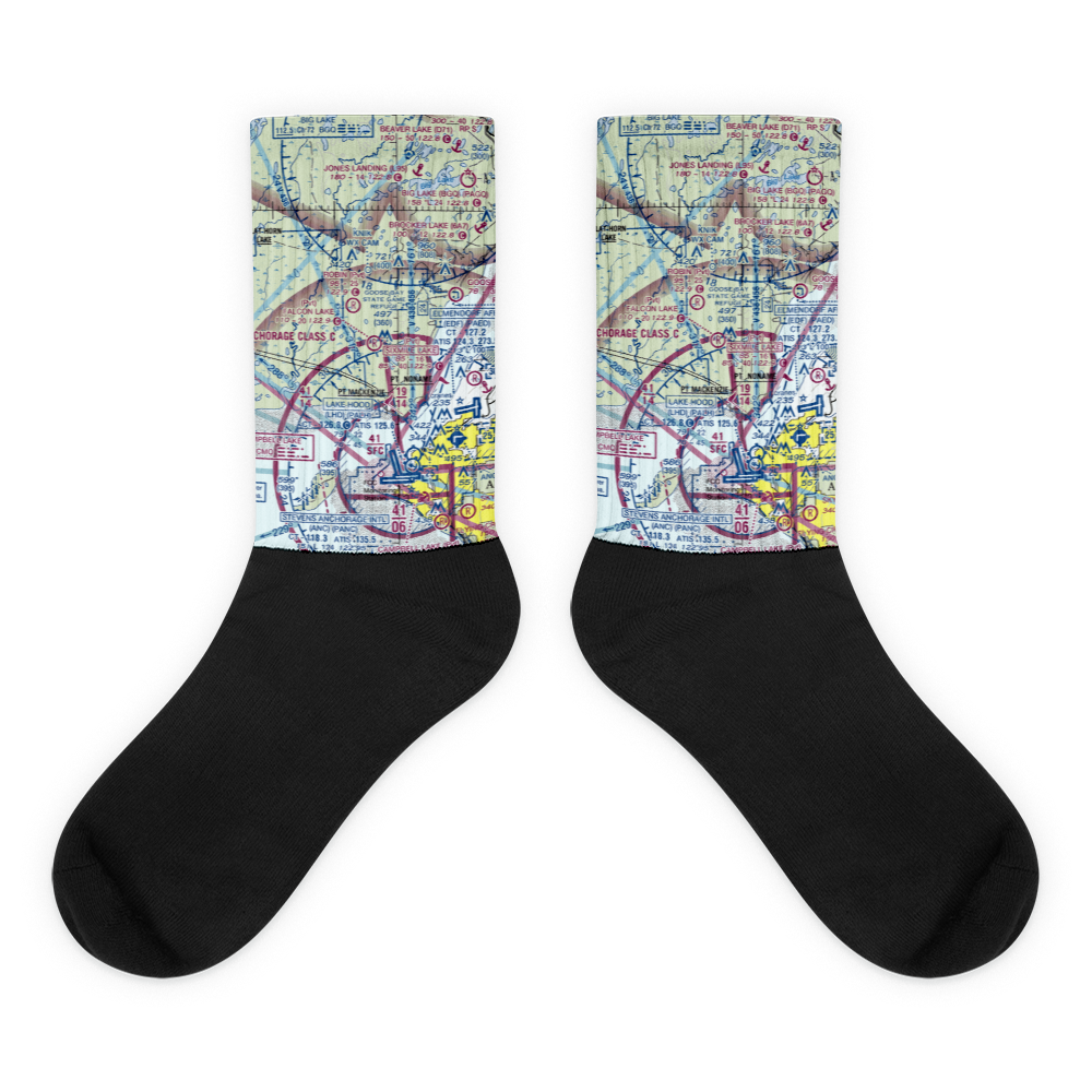Flyway Farm Airstrip (36AK) VFR Sectional Socks 
