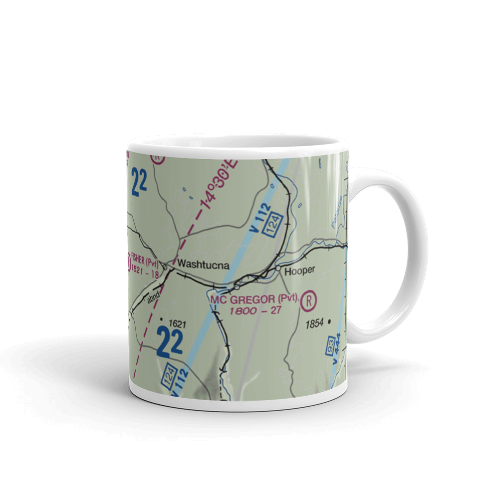 Fisher Ranch Airport (35WA) VFR Sectional  Mug 