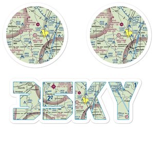 Welcome Field (35KY) VFR Sectional Sticker Pack