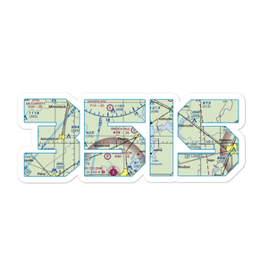 Enoch Airport (35IS) VFR Sectional Sticker