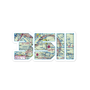 Brown Airport (35II) VFR Sectional Sticker