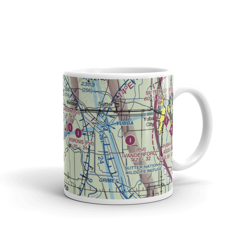 Farnsworth Ranch Airstrip (35CN) VFR Sectional  Mug 