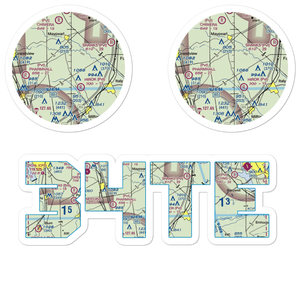Bee Creek Airport (34TE) VFR Sectional Sticker Pack