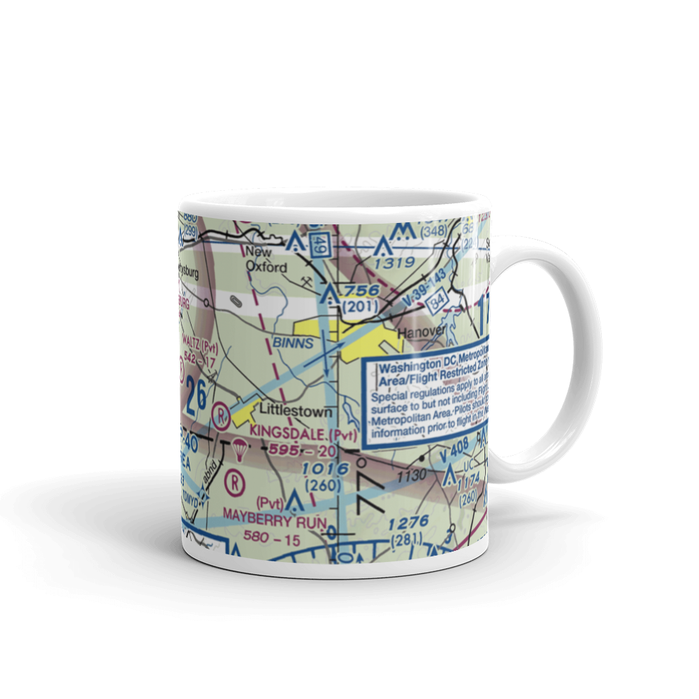 Waltz Airport (34PA) VFR Sectional  Mug 