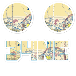 Evans Ranch Airport (34NE) VFR Sectional Sticker Pack