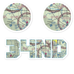 Plath Farms Airport (34ND) VFR Sectional Sticker Pack