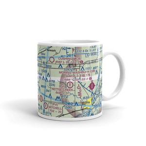 Jim Wehrli Memorial Airport (34IS) VFR Sectional  Mug